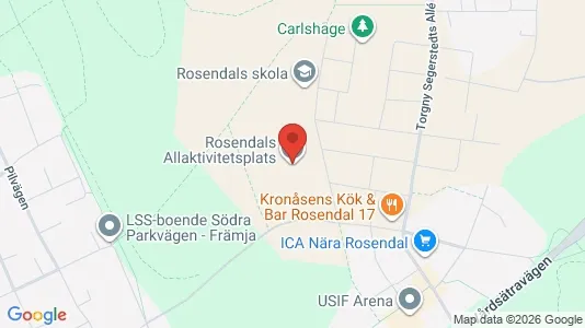 Lägenheter att hyra i Uppsala - kort over placeringen