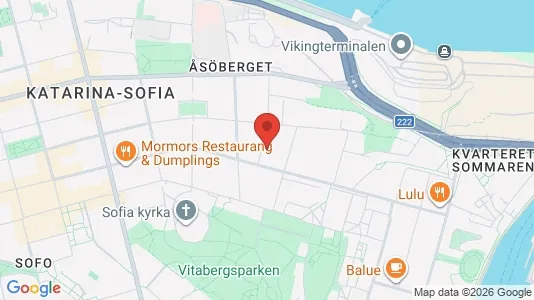 Lägenheter till salu i Södermalm - kort over placeringen