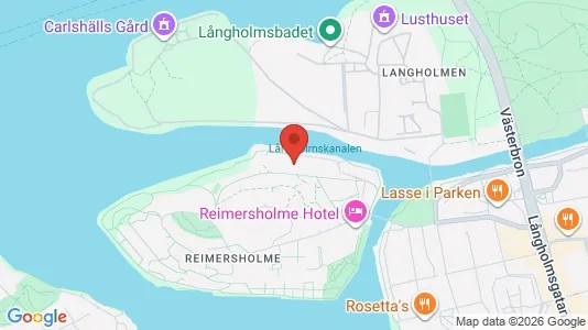 Bostadsrätter till salu i Södermalm - kort over placeringen