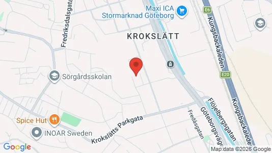 Lägenheter till salu i Örgryte-Härlanda - kort over placeringen