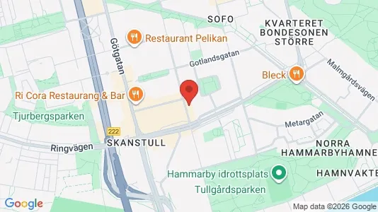 Lägenheter till salu i Södermalm - kort over placeringen