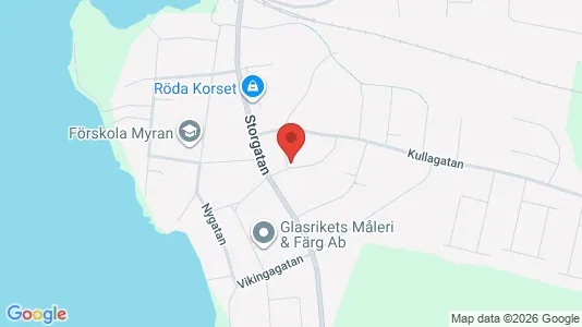 Lägenheter att hyra i Växjö - kort over placeringen