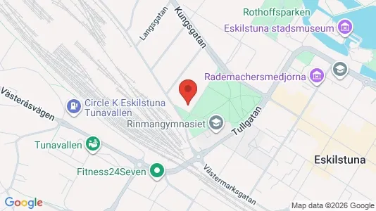 Bostadsrätter till salu i Eskilstuna - kort over placeringen