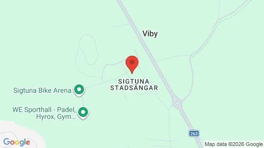Lägenheter att hyra i Sigtuna - kort over placeringen