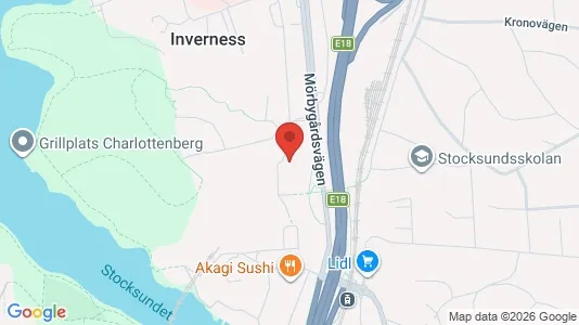 Lägenheter att hyra i Danderyd - kort over placeringen