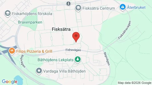 Lägenheter att hyra i Nacka - kort over placeringen