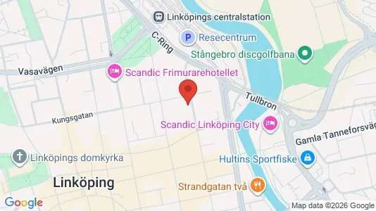 Lägenheter att hyra i Linköping - kort over placeringen