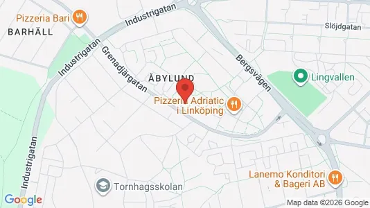 Lägenheter att hyra i Linköping - kort over placeringen