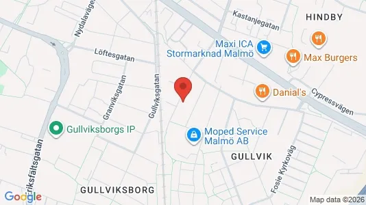Lägenheter att hyra i Fosie - kort over placeringen