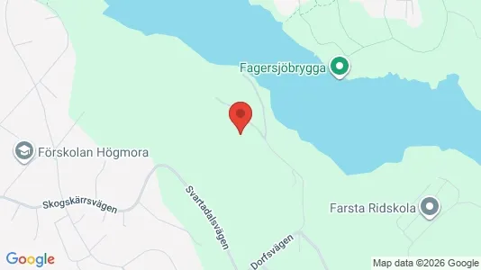 Lägenheter att hyra i Huddinge - kort over placeringen