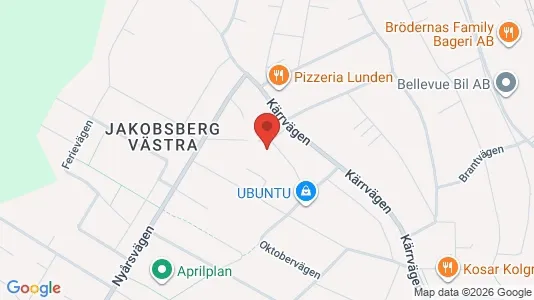 Lägenheter att hyra i Järfälla - kort over placeringen