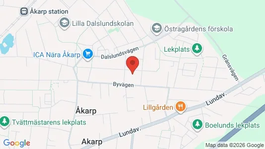 Lägenheter att hyra i Burlöv - kort over placeringen
