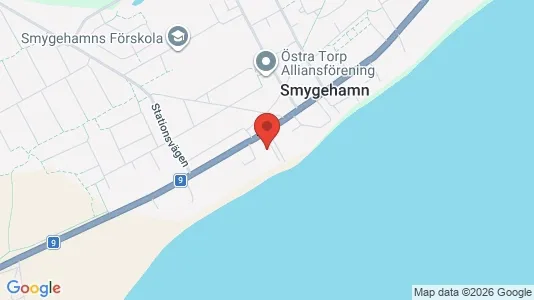 Lägenheter att hyra i Trelleborg - kort over placeringen