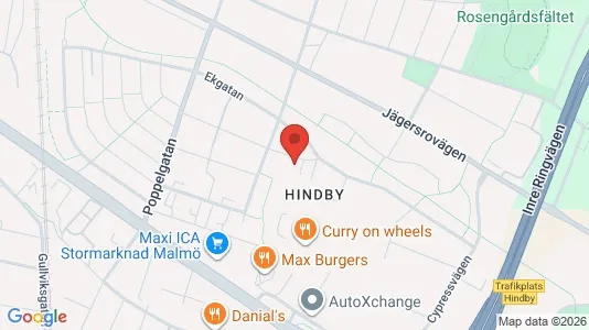 Lägenheter att hyra i Malmö Centrum - kort over placeringen