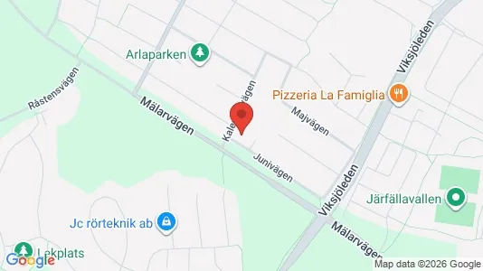 Lägenheter att hyra i Järfälla - kort over placeringen