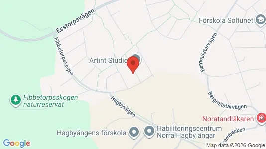 Lägenheter att hyra i Nora - kort over placeringen