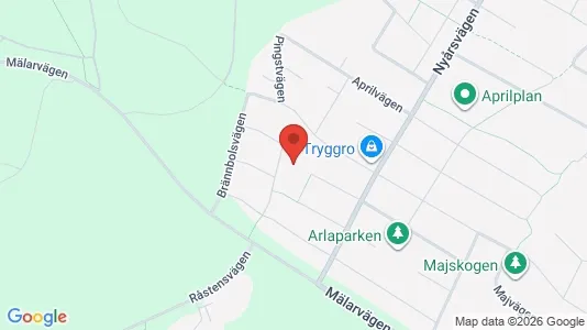 Lägenheter att hyra i Järfälla - kort over placeringen