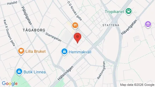 Lägenheter att hyra i Helsingborg - kort over placeringen
