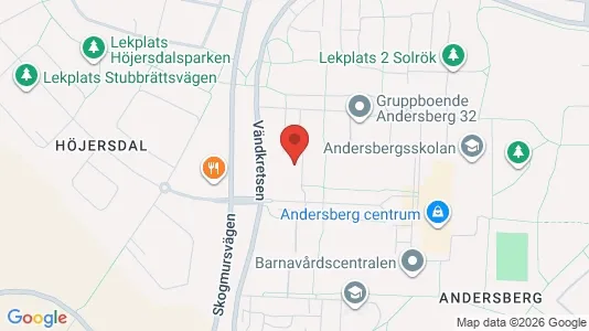 Lägenheter att hyra i Gävle - kort over placeringen