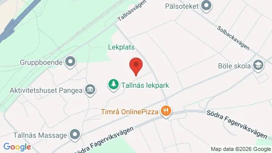 Lägenheter att hyra i Timrå - kort over placeringen