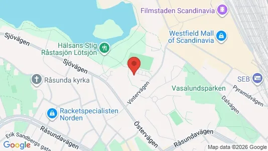 Lägenheter till salu i Solna - kort over placeringen