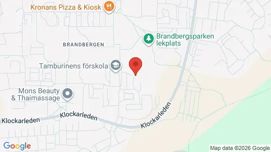 Lägenheter att hyra i Haninge - kort over placeringen