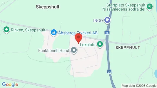 Lägenheter att hyra i Gislaved - kort over placeringen