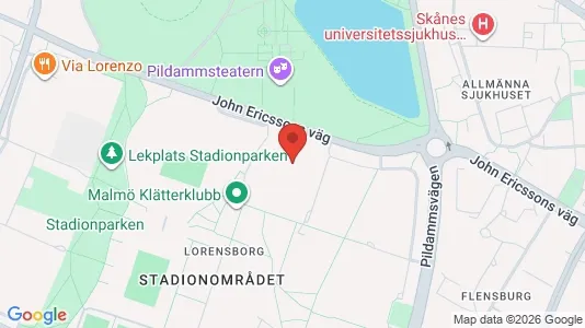 Lägenheter till salu i Malmö Centrum - kort over placeringen