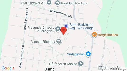 Lägenheter att hyra i Nynäshamn - kort over placeringen