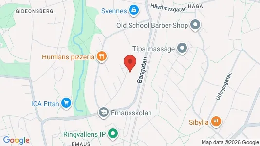Lägenheter att hyra i Västerås - kort over placeringen