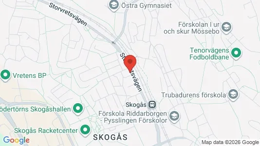 Lägenheter att hyra i Huddinge - kort over placeringen