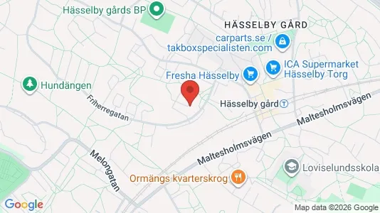 Lägenheter att hyra i Västerort - kort over placeringen