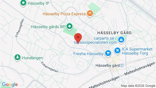 Lägenheter att hyra i Västerort - kort over placeringen