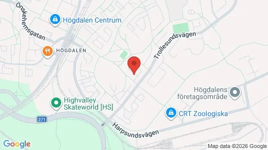 Lägenheter att hyra i Söderort - kort over placeringen