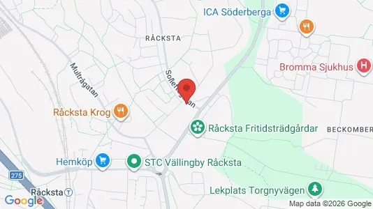 Lägenheter att hyra i Västerort - kort over placeringen