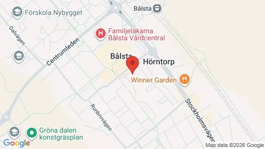 Lägenheter att hyra i Håbo - kort over placeringen