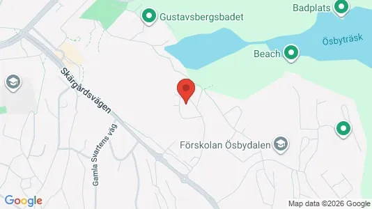 Lägenheter att hyra i Värmdö - kort over placeringen