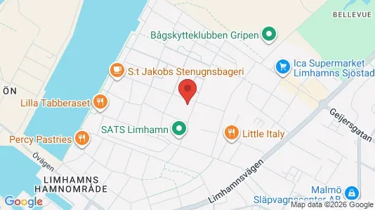 Lägenheter att hyra i Limhamn/Bunkeflo - kort over placeringen