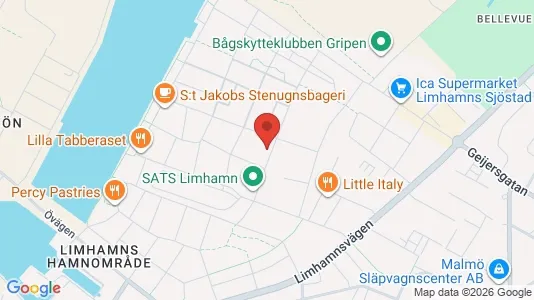 Lägenheter att hyra i Limhamn/Bunkeflo - kort over placeringen
