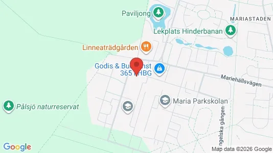 Lägenheter till salu i Helsingborg - kort over placeringen