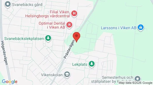 Lägenheter till salu i Höganäs - kort over placeringen