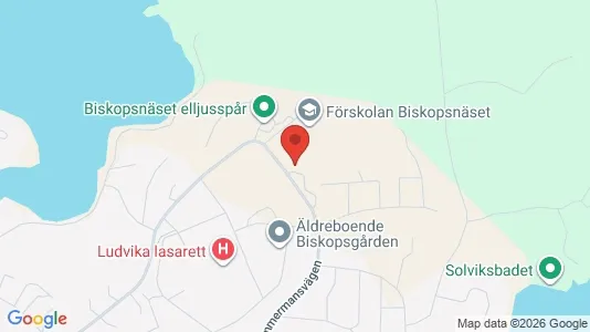 Lägenheter att hyra i Ludvika - kort over placeringen