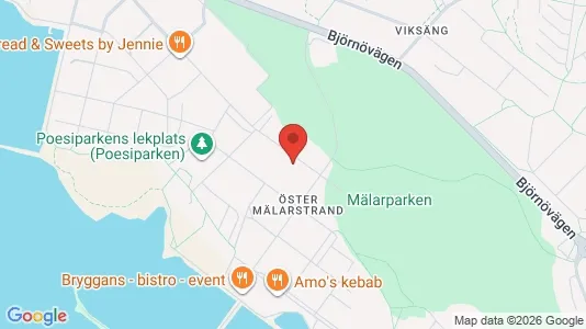 Lägenheter att hyra i Västerås - kort over placeringen