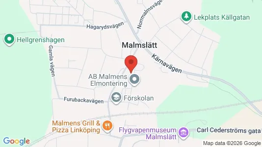 Lägenheter att hyra i Linköping - kort over placeringen