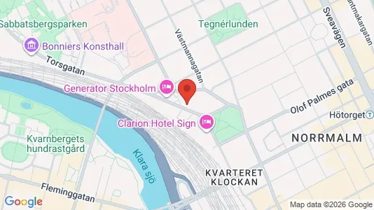 Lägenheter att hyra i Västerås - kort over placeringen