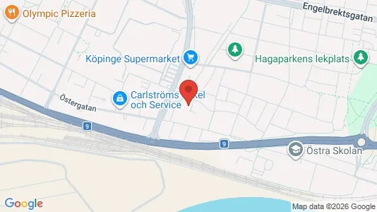 Lägenheter att hyra i Trelleborg - kort over placeringen