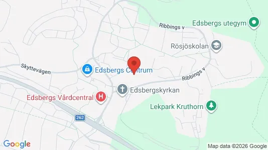 Lägenheter att hyra i Sollentuna - kort over placeringen