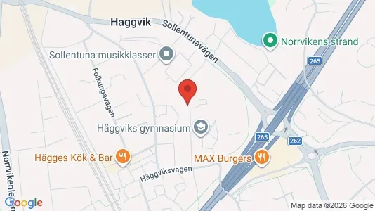 Lägenheter att hyra i Sollentuna - kort over placeringen
