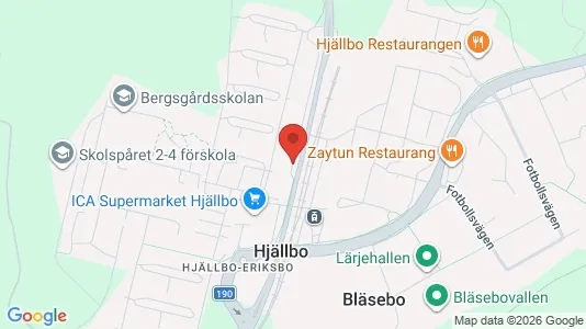 Lägenheter att hyra i Angered - kort over placeringen