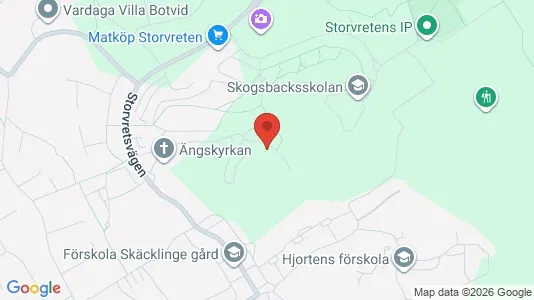 Lägenheter att hyra i Botkyrka - kort over placeringen